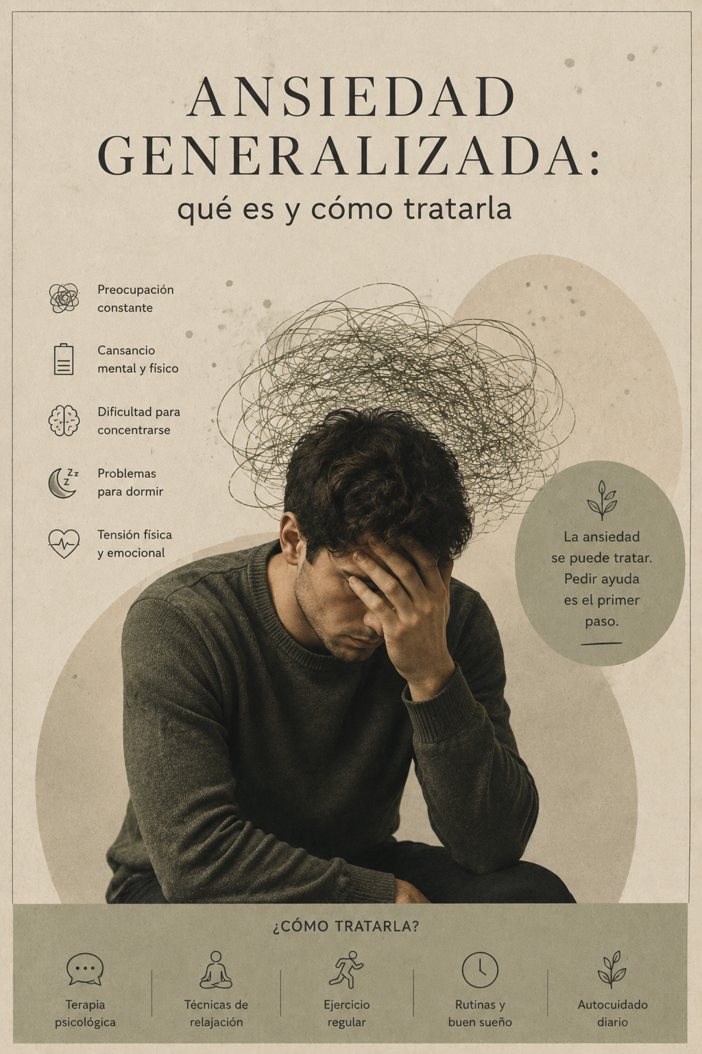 Ansiedad generalizada: qué es y cómo tratarla